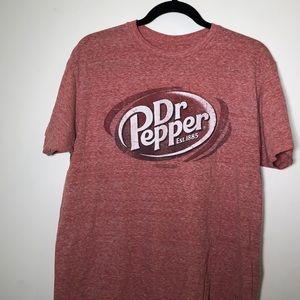Vintage wash Dr Pepper shirt